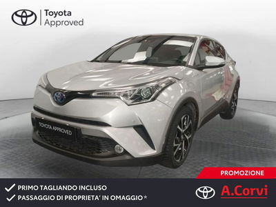 Toyota Toyota C-HR 1.8 Hybrid E-CVT Trend del 2019 usata a Frascati