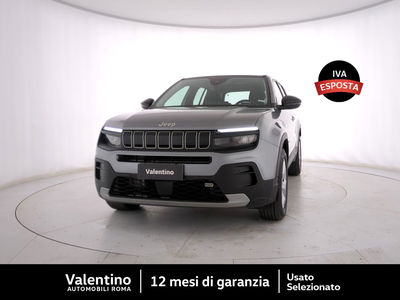 Jeep Avenger 1.2 turbo Altitude fwd 100cv del 2024 usata a Roma