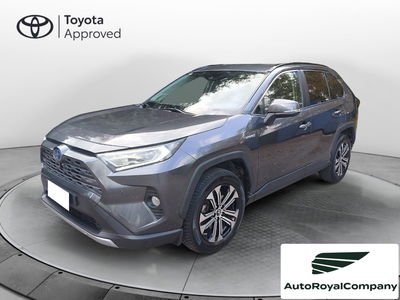 Toyota Rav4 vvt-ie h Lounge awd-i 222cv e-cvt del 2020 usata a Roma