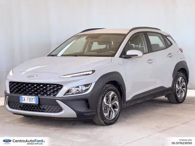 Hyundai Kona 1.6 gdi hev XTech 2wd 129cv dct del 2022 usata a Albano Laziale