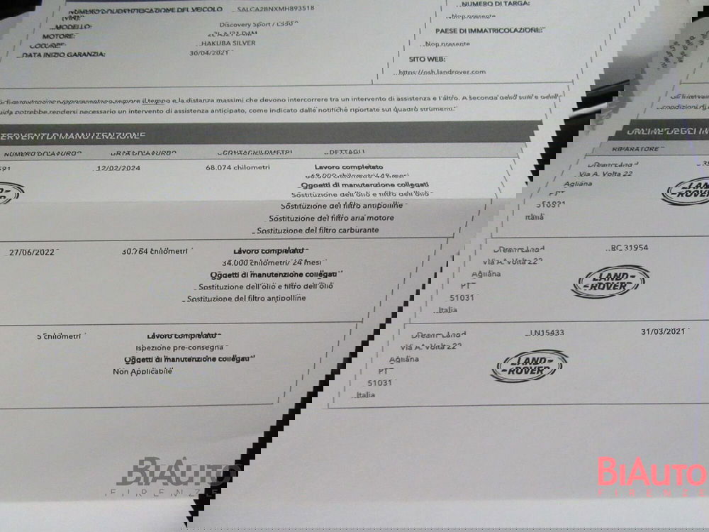 Land Rover Discovery Sport usata a Firenze (15)
