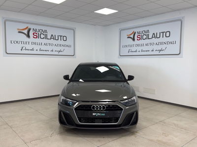 Audi A1 Sportback 35 TFSI S tronic Identity Black del 2023 usata a Carini