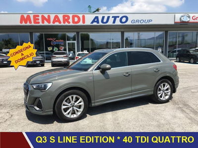 Audi Q3 Sportback 40 TDI quattro S tronic S line edition del 2022 usata a Bernezzo