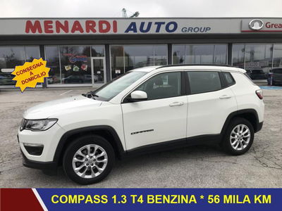 Jeep Compass 1.3 Turbo T4 2WD Longitude del 2020 usata a Bernezzo