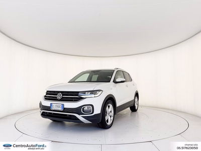Volkswagen T-Cross 1.0 TSI 110 CV DSG Advanced del 2021 usata a Albano Laziale