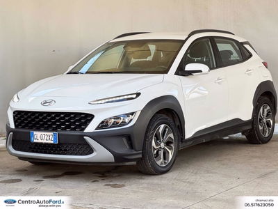 Hyundai Kona 1.6 gdi hev XTech 2wd 138cv dct del 2022 usata a Albano Laziale