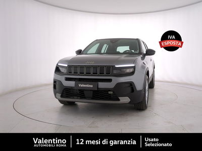 Jeep Avenger 1.2 turbo Altitude fwd 100cv del 2024 usata a Roma