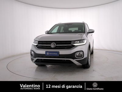 Volkswagen T-Cross 1.0 TSI 110 CV DSG Advanced del 2023 usata a Roma