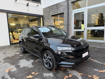 Skoda Karoq 2.0 TDI EVO SCR 115 CV DSG SportLine del 2022 usata a Barlassina