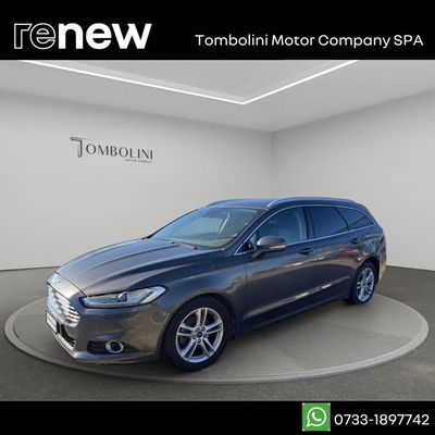 Ford Mondeo Station Wagon 2.0 TDCi 150 CV S&amp;S SW Titanium Business del 2016 usata a Civitanova Marche