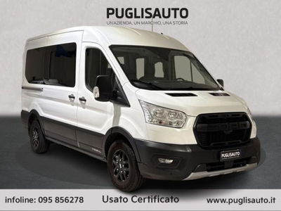 Ford Transit Furgone 350 2.0 EcoB.MHEV 170CV PM-TM Combi base rampa Trend del 2021 usata a Belpasso
