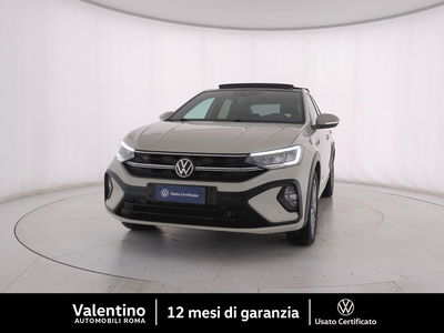 Volkswagen Taigo 1.0 TSI 110 CV DSG R-Line del 2023 usata a Roma