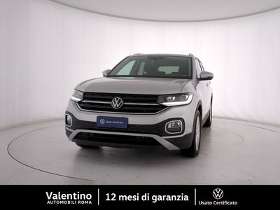 Volkswagen T-Cross 1.0 TSI 110 CV DSG Advanced del 2023 usata a Roma
