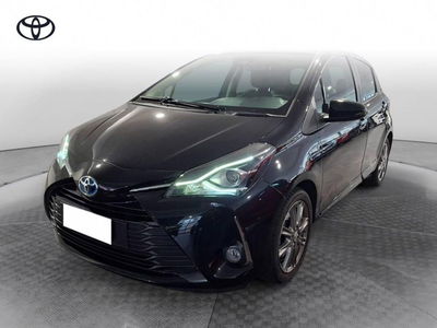 Toyota Yaris 1.5 Hybrid 5 porte Lounge Blue del 2019 usata a Torino