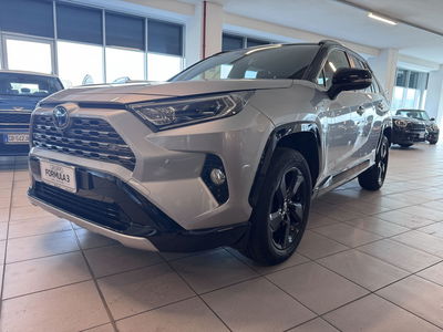 Toyota Rav4 HV (218CV) E-CVT 2WD Black Edition del 2021 usata a Messina