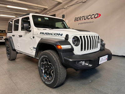 Jeep Wrangler Unlimited 2.0 atx phev Rubicon 4xe auto del 2022 usata a Verona
