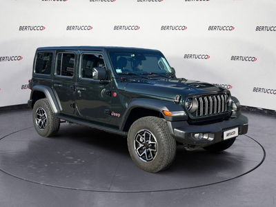 Jeep Wrangler Unlimited 2.0 Turbo Rubicon del 2025 usata a Verona