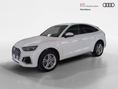 Audi Q5 Sportback 40 2.0 tdi mhev 12V S line Plus quattro s-tronic del 2021 usata a Favara