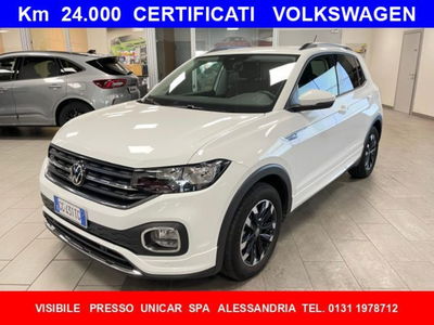 Volkswagen T-Cross 1.0 TSI 110 CV Sport del 2021 usata a Alba