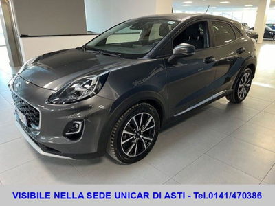 Ford Puma 1.0 EcoBoost Hybrid 125 CV S&amp;S aut. Titanium Design del 2021 usata a Alba