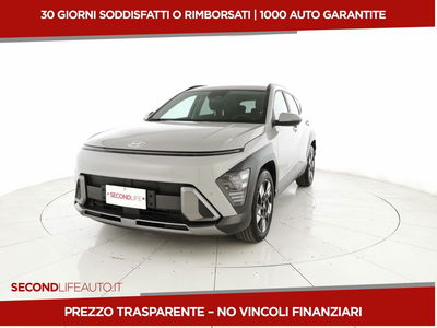 Hyundai Kona 1.6 gdi hev X Line Tech Pack 2wd dct del 2023 usata a San Giovanni Teatino