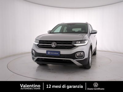 Volkswagen T-Cross 1.0 TSI 110 CV DSG Advanced del 2022 usata a Roma