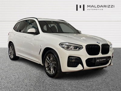 BMW X3 xdrive20d mhev 48V Msport auto del 2020 usata a Bari