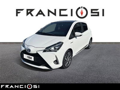 Toyota Yaris 1.5 Hybrid 5 porte Lounge Blue del 2017 usata a Mirandola