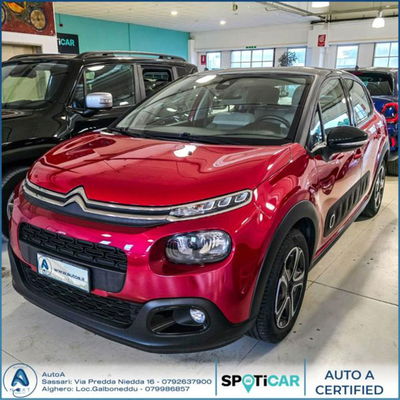 Citroen C3 PureTech 82 Seduction del 2017 usata a Sassari