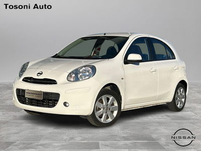 Nissan Micra 1.2 12V 5 porte GPL Eco Tekna del 2012 usata a Siena