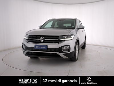 Volkswagen T-Cross 1.0 TSI 110 CV DSG Advanced del 2022 usata a Roma