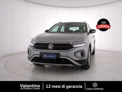 Volkswagen T-Roc 2.0 tdi Life 115cv del 2024 usata a Roma