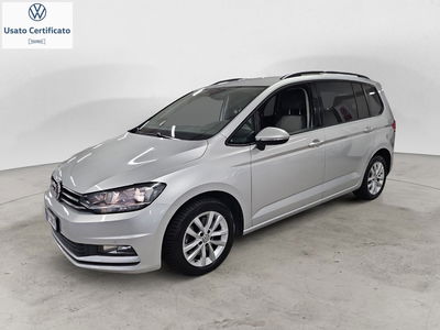 Volkswagen Touran 1.6 TDI 115 CV SCR DSG Business BlueMotion Technology del 2016 usata a Genova
