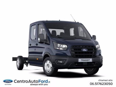 Ford Transit 50 rwd 2.0 ecoblue 130cv trend L4 Scattolini c.fisso d.cab. r.g. nuova a Albano Laziale