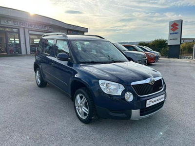 Skoda Yeti 1.6 TDI CR 105CV Adventure GreenLine del 2011 usata a Campodipietra