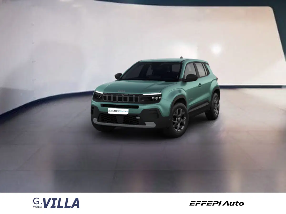 Jeep Avenger nuova a Monza e Brianza