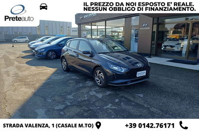 Hyundai i20 1.0 T-GDI 48V iMT ConnectLine del 2024 usata a Casale Monferrato