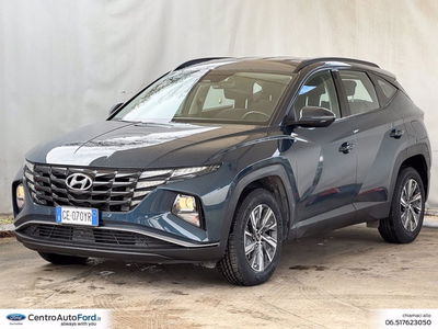 Hyundai Tucson 1.6 hev Xline 2wd auto del 2021 usata a Albano Laziale