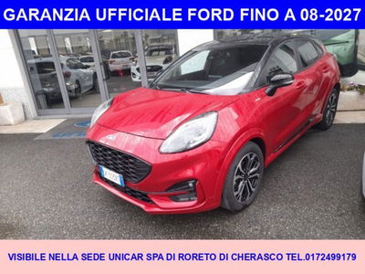 Ford Puma 1.0 EcoBoost Hybrid 125 CV S&amp;S ST-Line Design 2 del 2022 usata a Alba