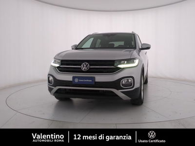 Volkswagen T-Cross 1.0 TSI 110 CV DSG Advanced del 2021 usata a Roma