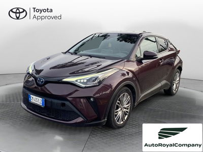 Toyota Toyota C-HR 1.8 Hybrid E-CVT Lounge del 2023 usata a Roma