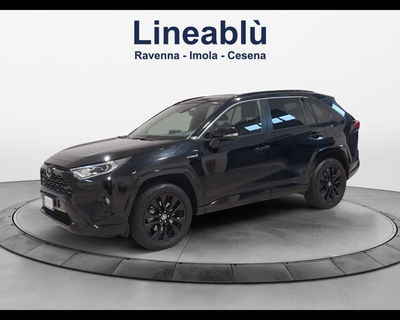 Toyota Rav4 HV (222CV) E-CVT AWD-i Black Edition del 2020 usata a Cesena