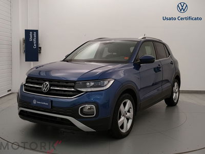 Volkswagen T-Cross 1.0 TSI 110 CV DSG Advanced del 2021 usata a Busto Arsizio