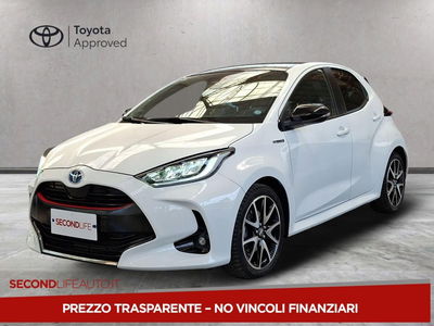 Toyota Yaris Cross 1.5 Hybrid 5p. E-CVT Lounge del 2021 usata a Roma