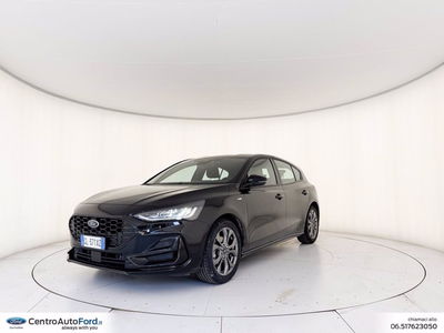 Ford Focus 1.0t ecoboost h ST-Line X 125cv del 2022 usata a Albano Laziale