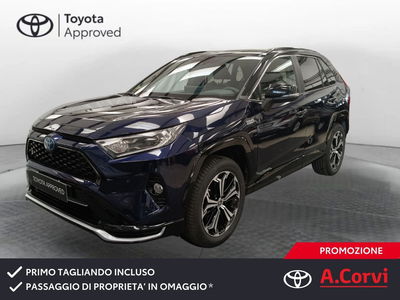 Toyota Rav4 vvt-ie phev More Style awd-i e-cvt del 2022 usata a Genzano di Roma
