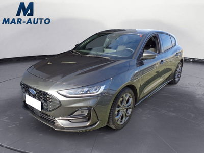 Ford Focus 1.0 EcoBoost Hybrid 125 CV Power. 5p. ST-Line Design del 2022 usata a Castelfranco Veneto