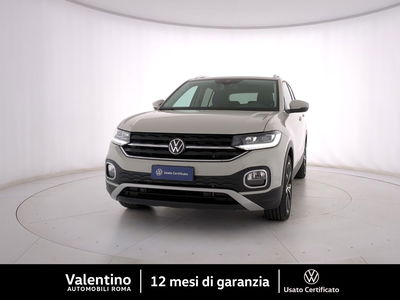 Volkswagen T-Cross 1.0 TSI 110 CV DSG Advanced del 2023 usata a Roma