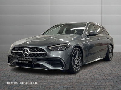 Mercedes-Benz Classe C Station Wagon 220 d mhev AMG Line Premium Plus 4matic 200cv auto del 2023 usata a Montecosaro