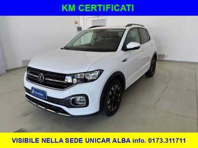 Volkswagen T-Cross 1.0 TSI 110 CV Sport del 2021 usata a Alba